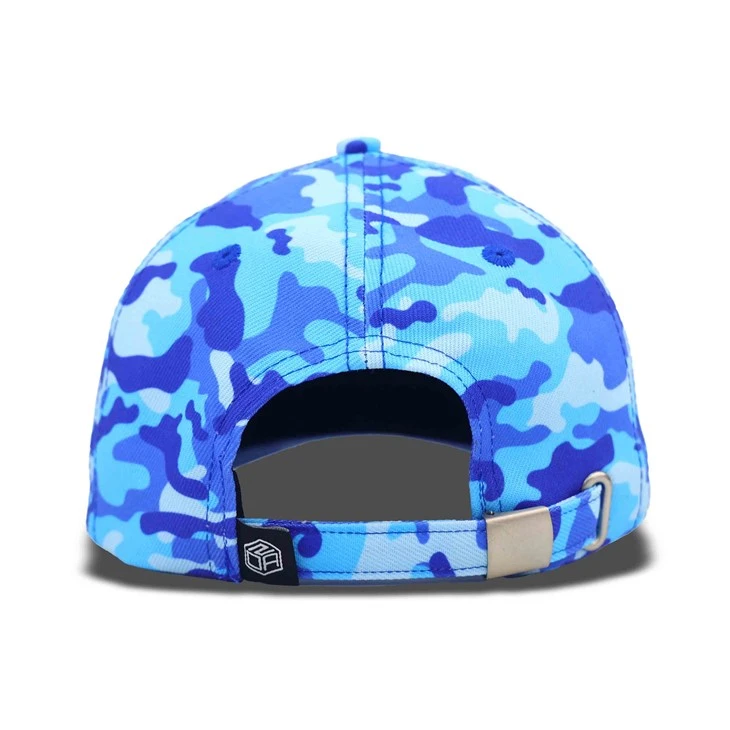 Purple And Blue Water Ripple Dad Hat